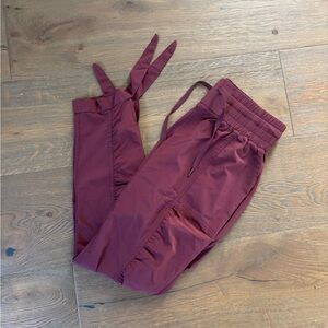 Burgundy Prana Bindu Pants